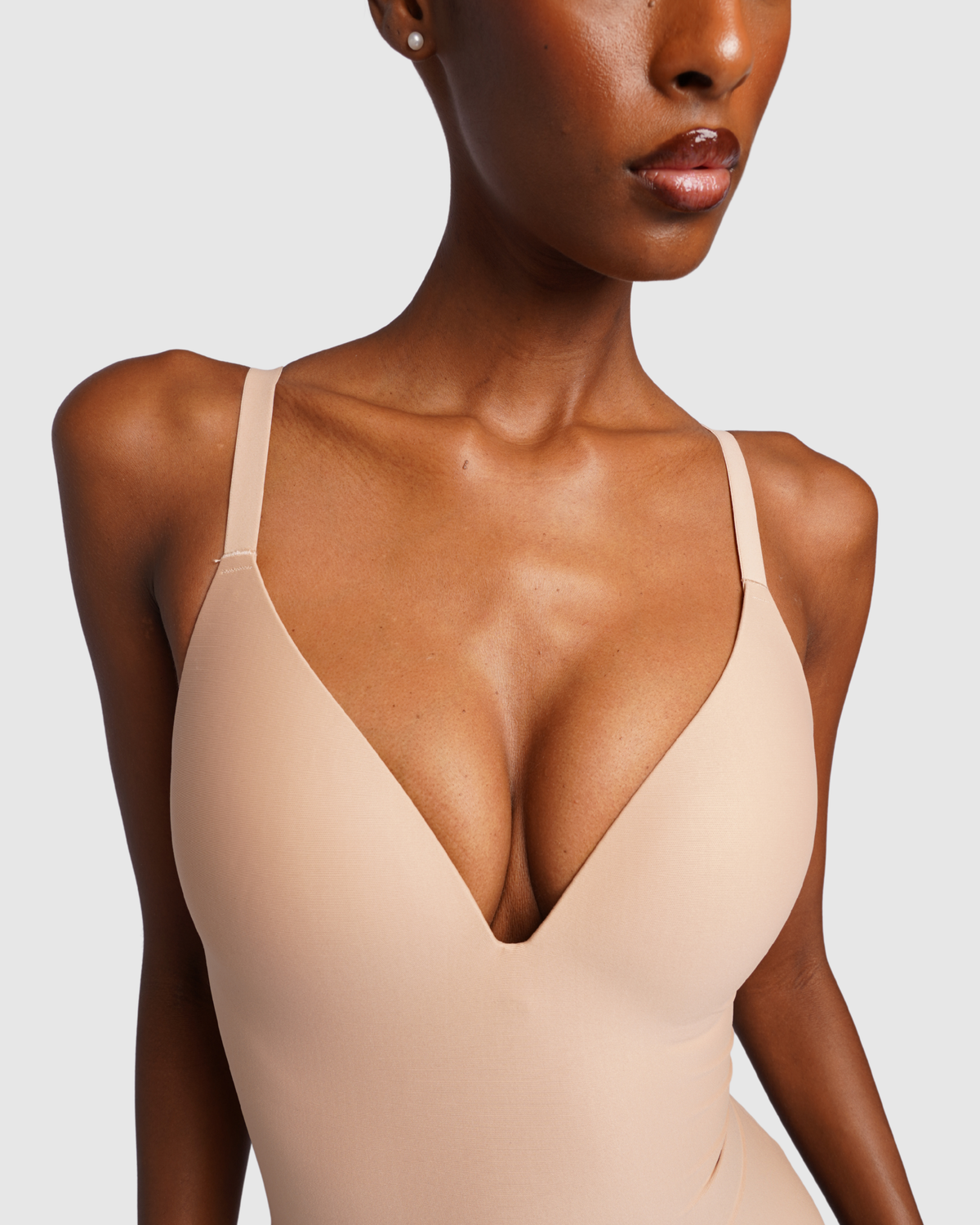 Push-Up Bodysuit - Soft Sand