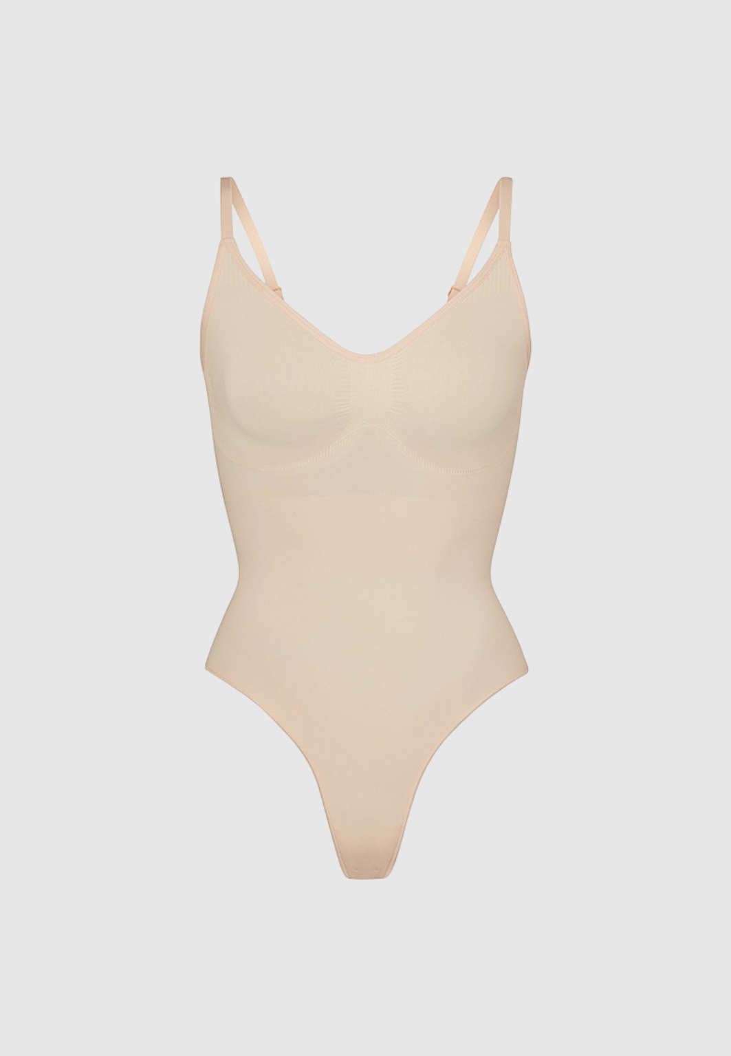 Low Back Bodysuit - Sand