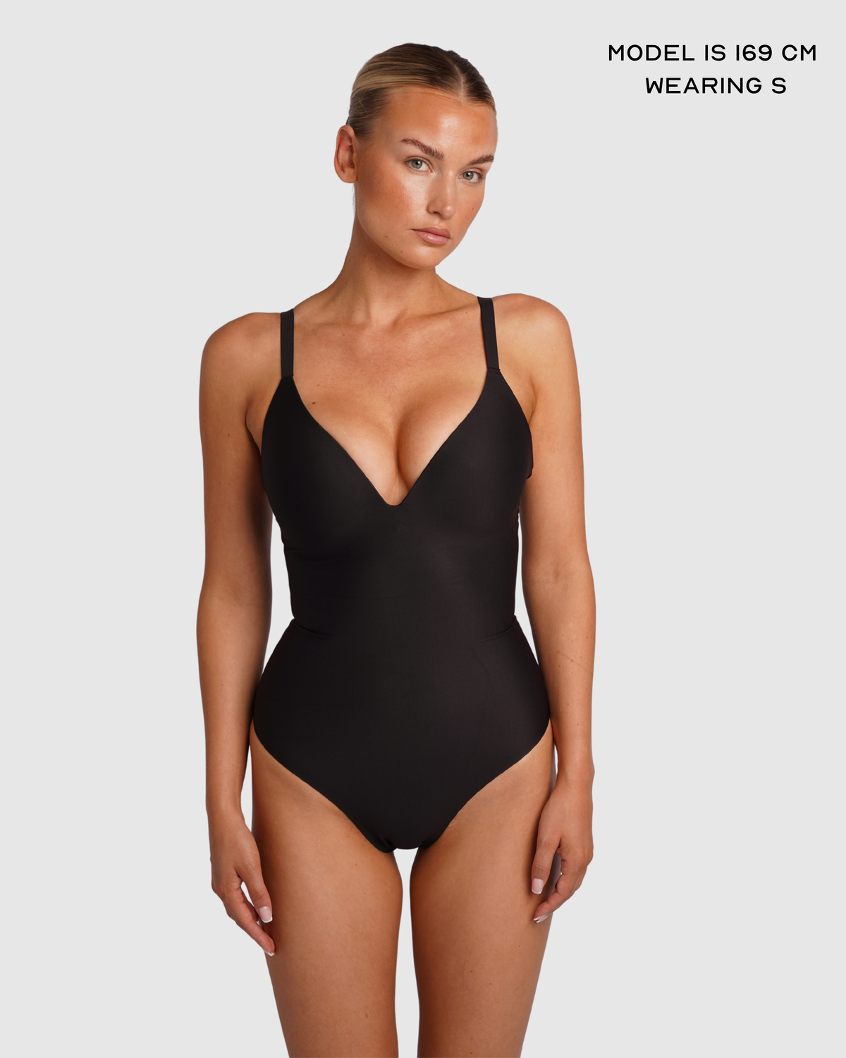 Push-Up Bodysuit - Black