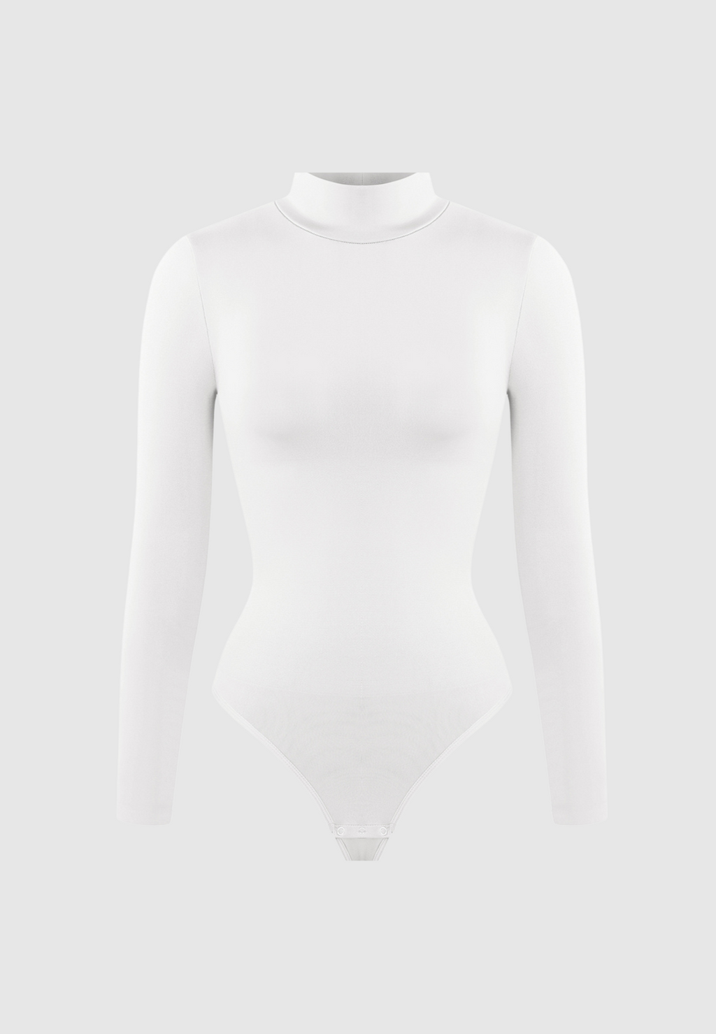 Turtleneck Bodysuit - White