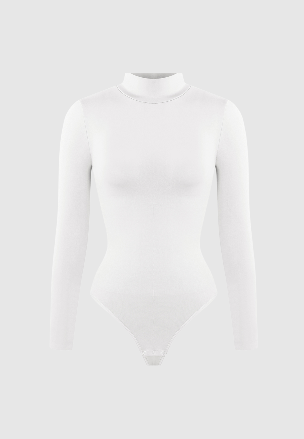 Turtleneck Bodysuit - White