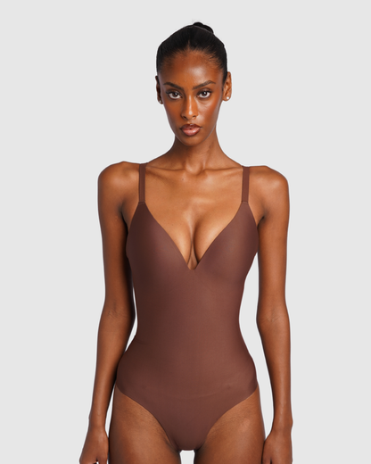 Push-Up Bodysuit - Espresso