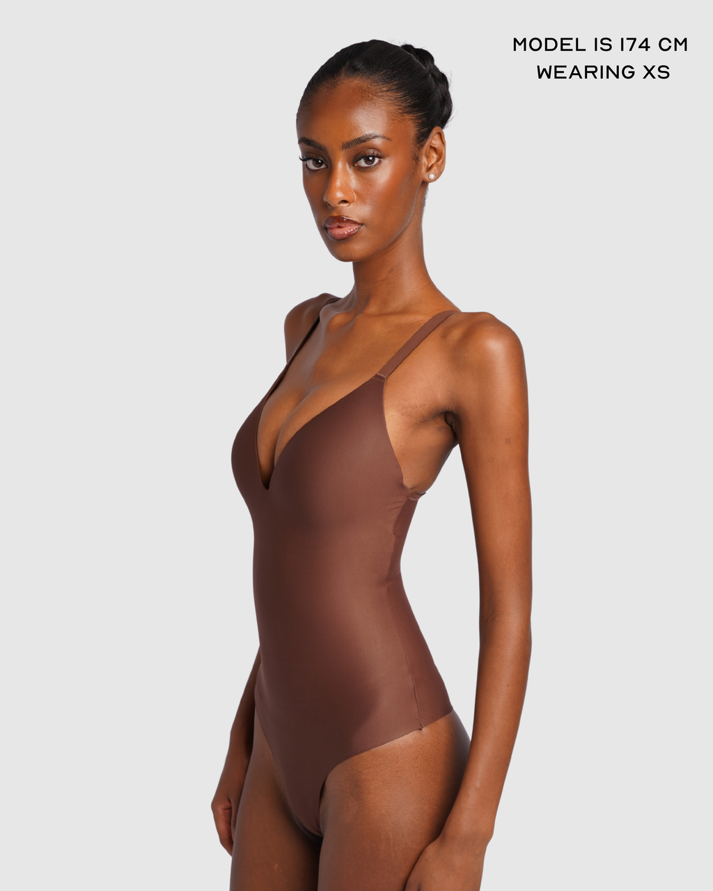 Push-Up Bodysuit - Espresso
