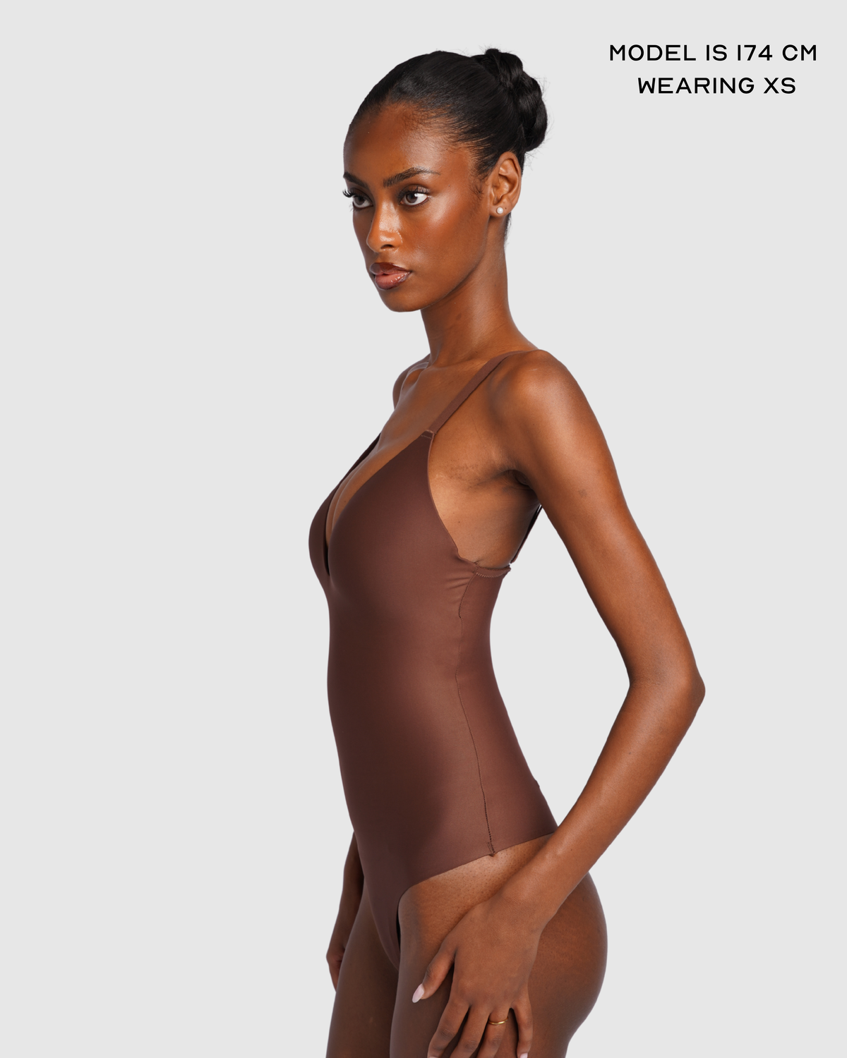 Push-Up Bodysuit - Espresso