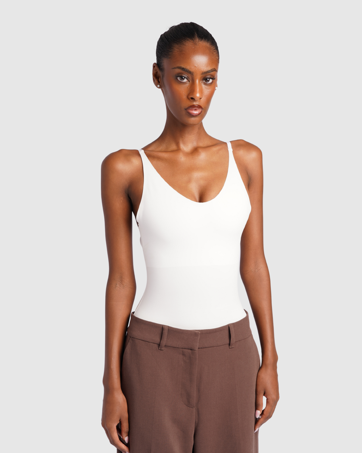 Sculpting Bodysuit - White