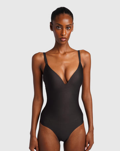 Push-Up Bodysuit - Black