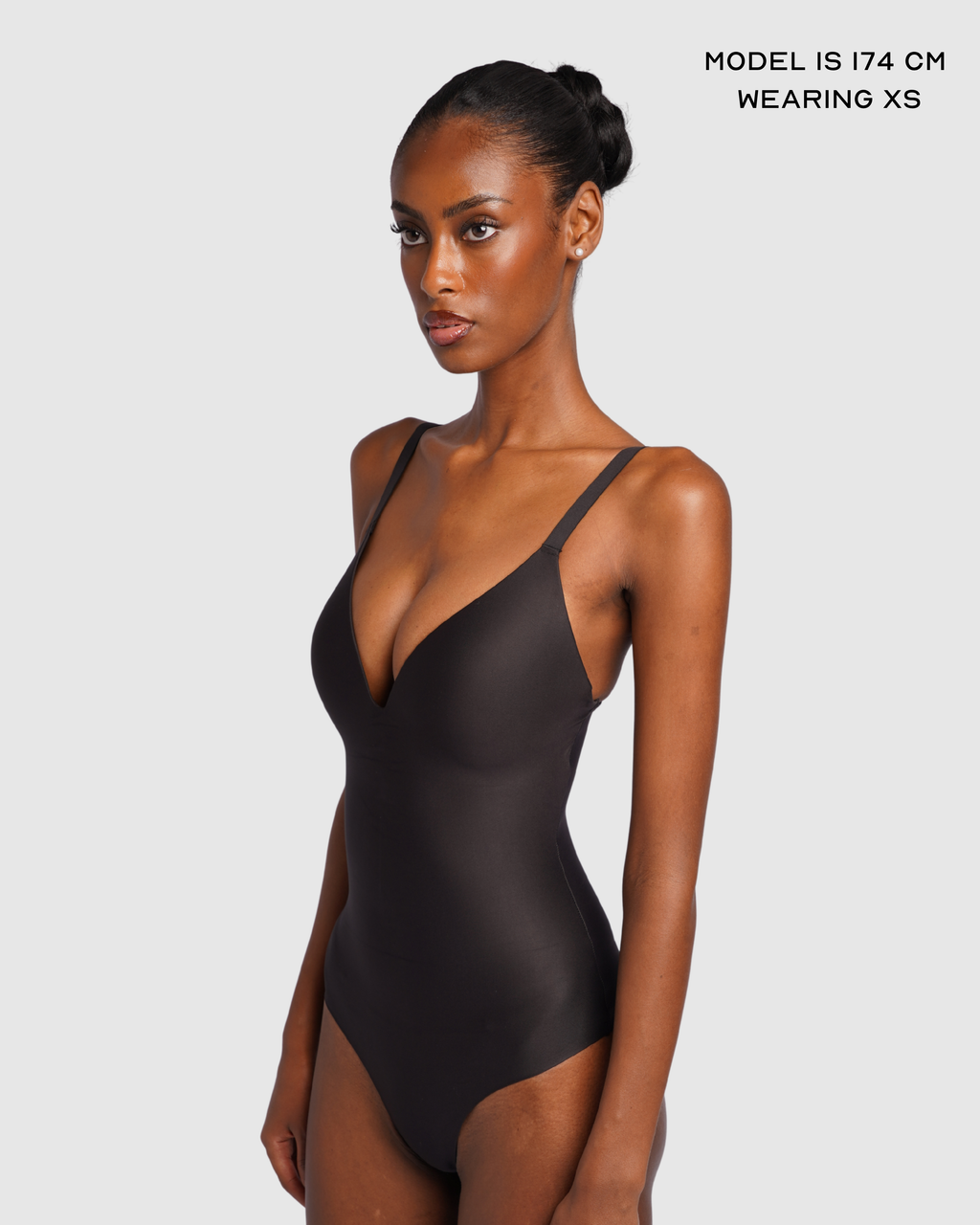 Push-Up Bodysuit - Black
