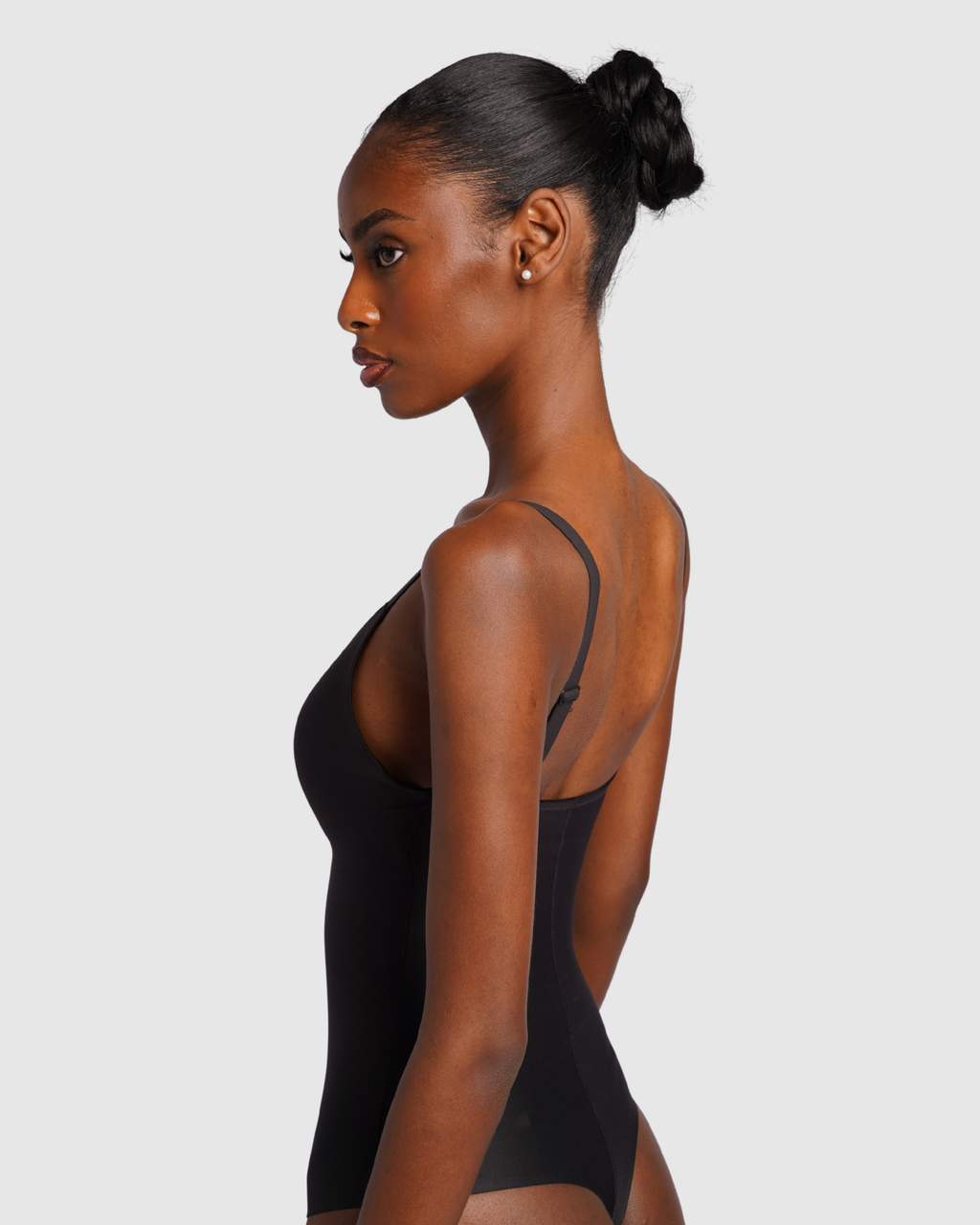 Push-Up Bodysuit - Black