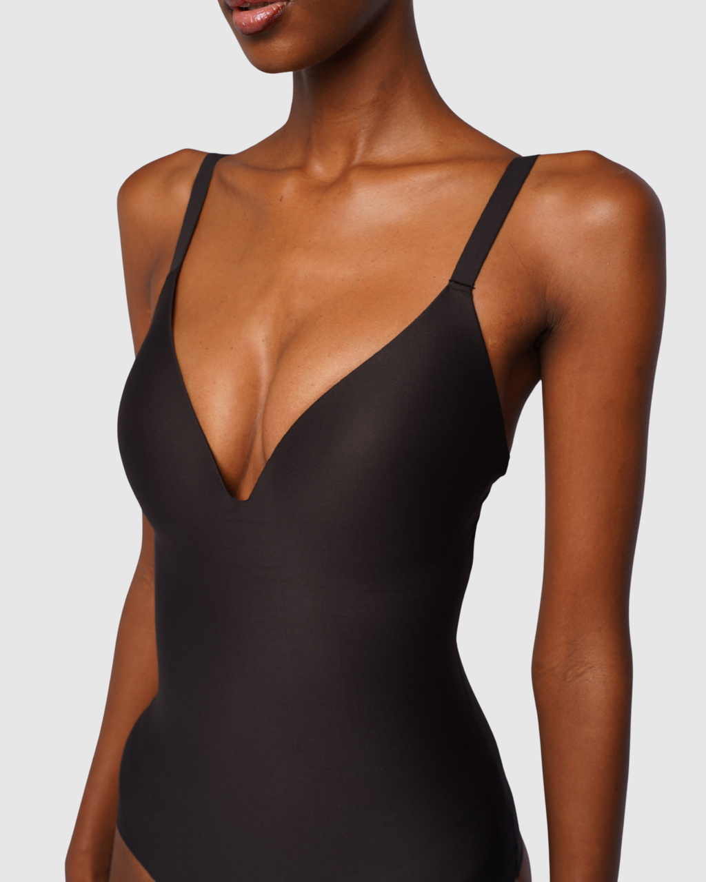 Push-Up Bodysuit - Black