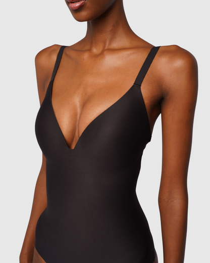 Push-Up Bodysuit - Black