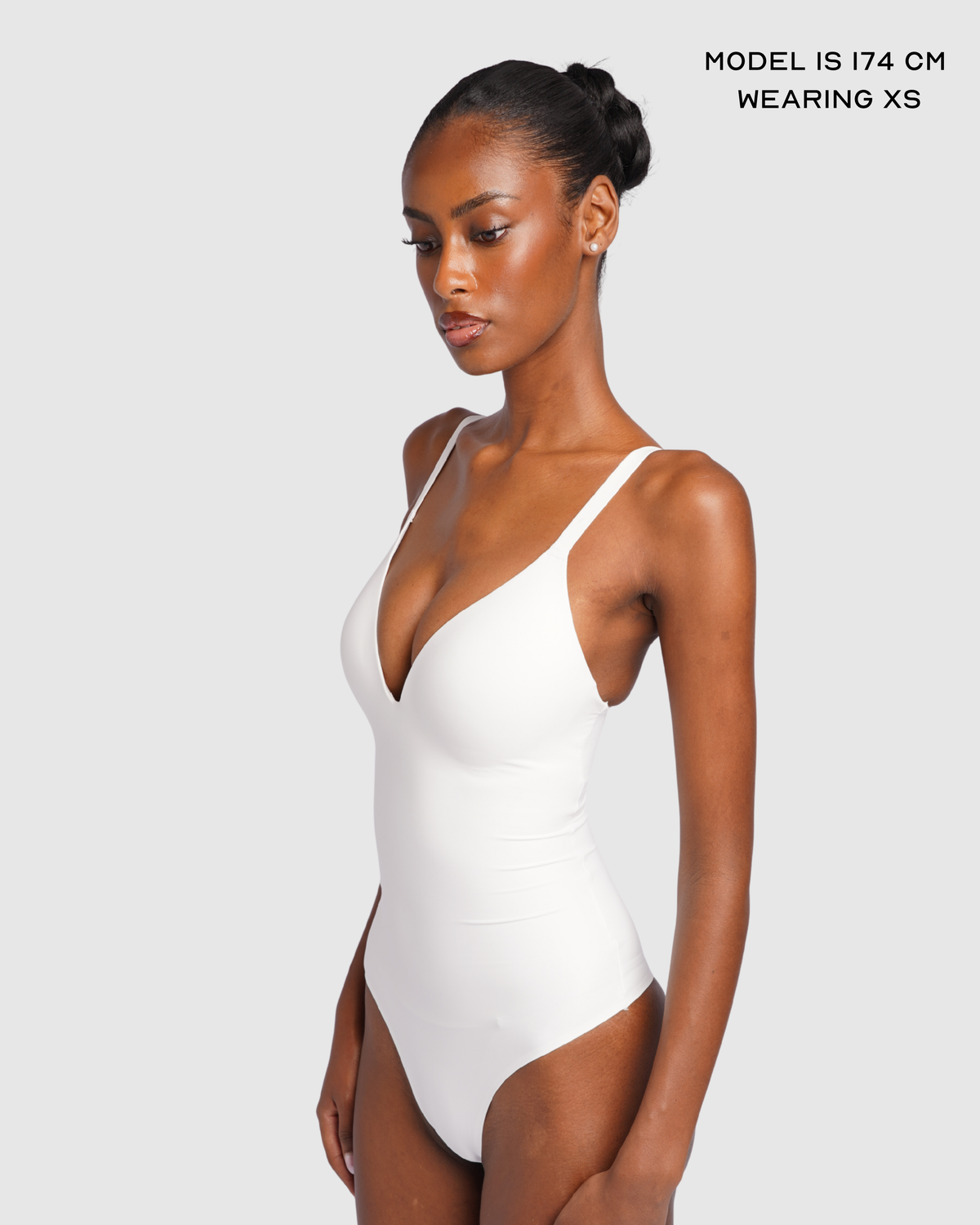 Push-Up Bodysuit - White