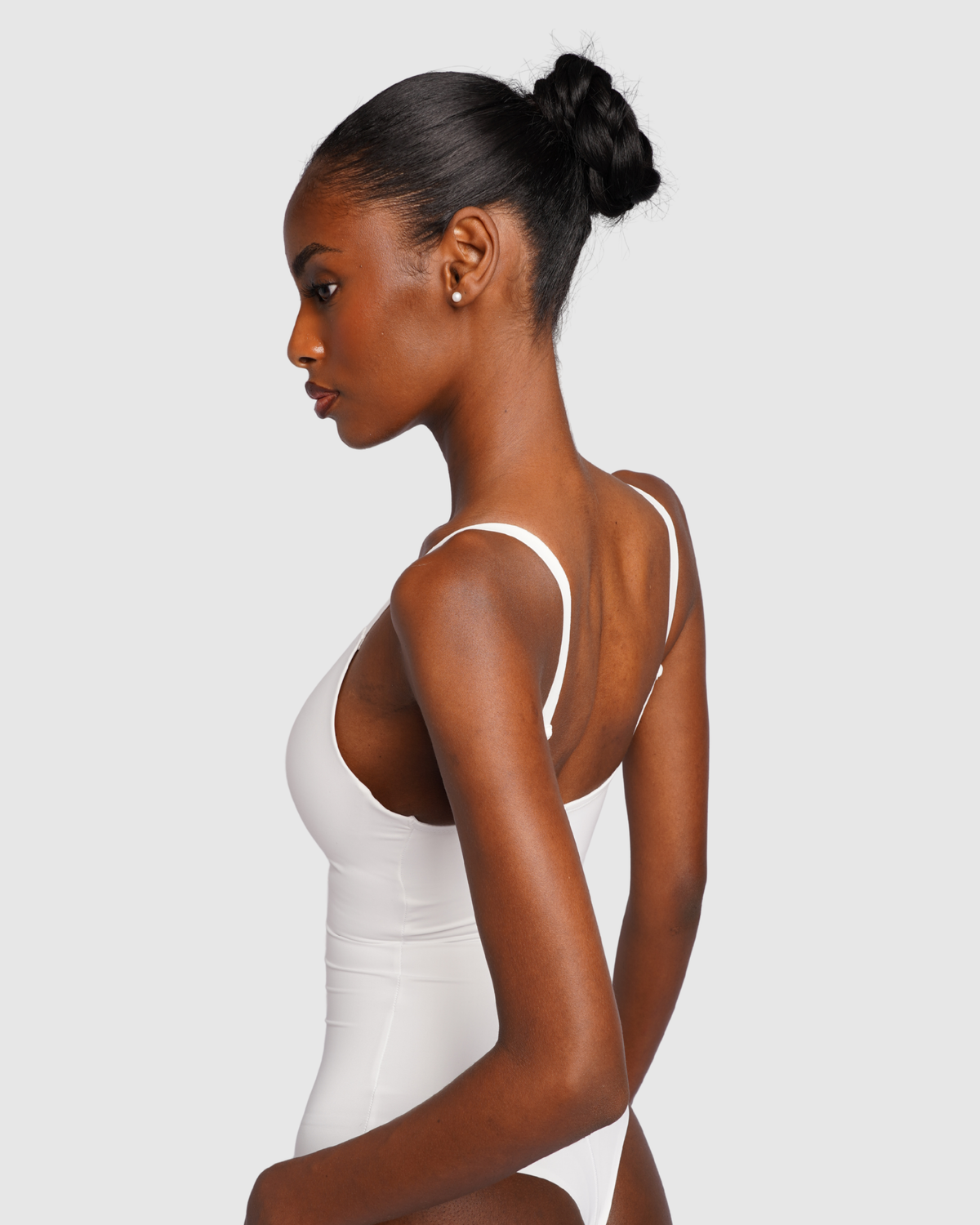Push-Up Bodysuit - White