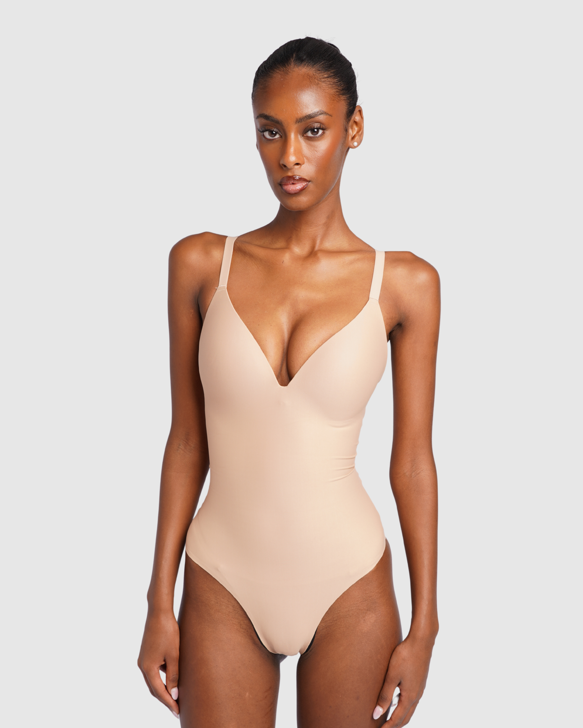 Push-Up Bodysuit - Soft Sand
