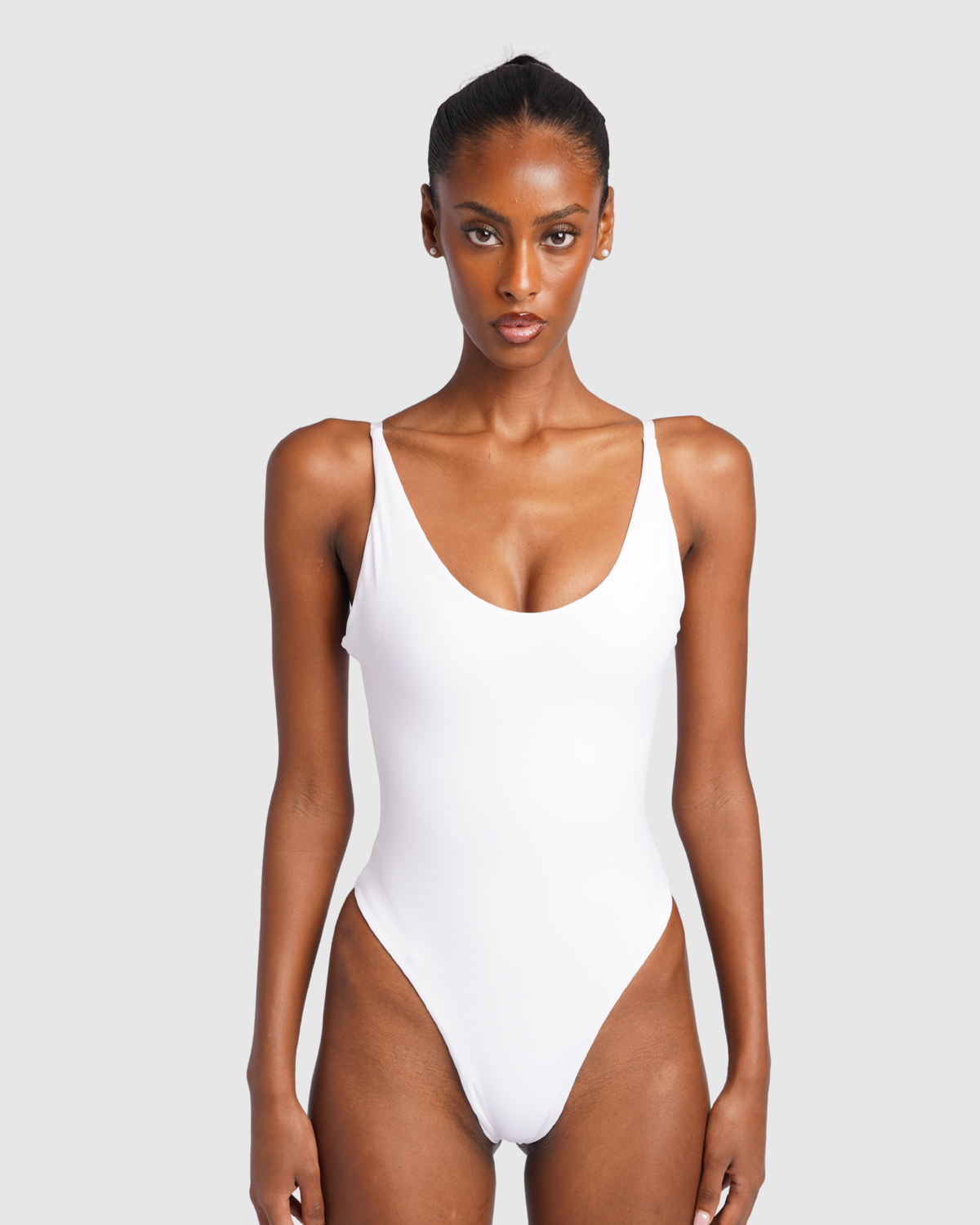 Sculpting Swimsuit - White