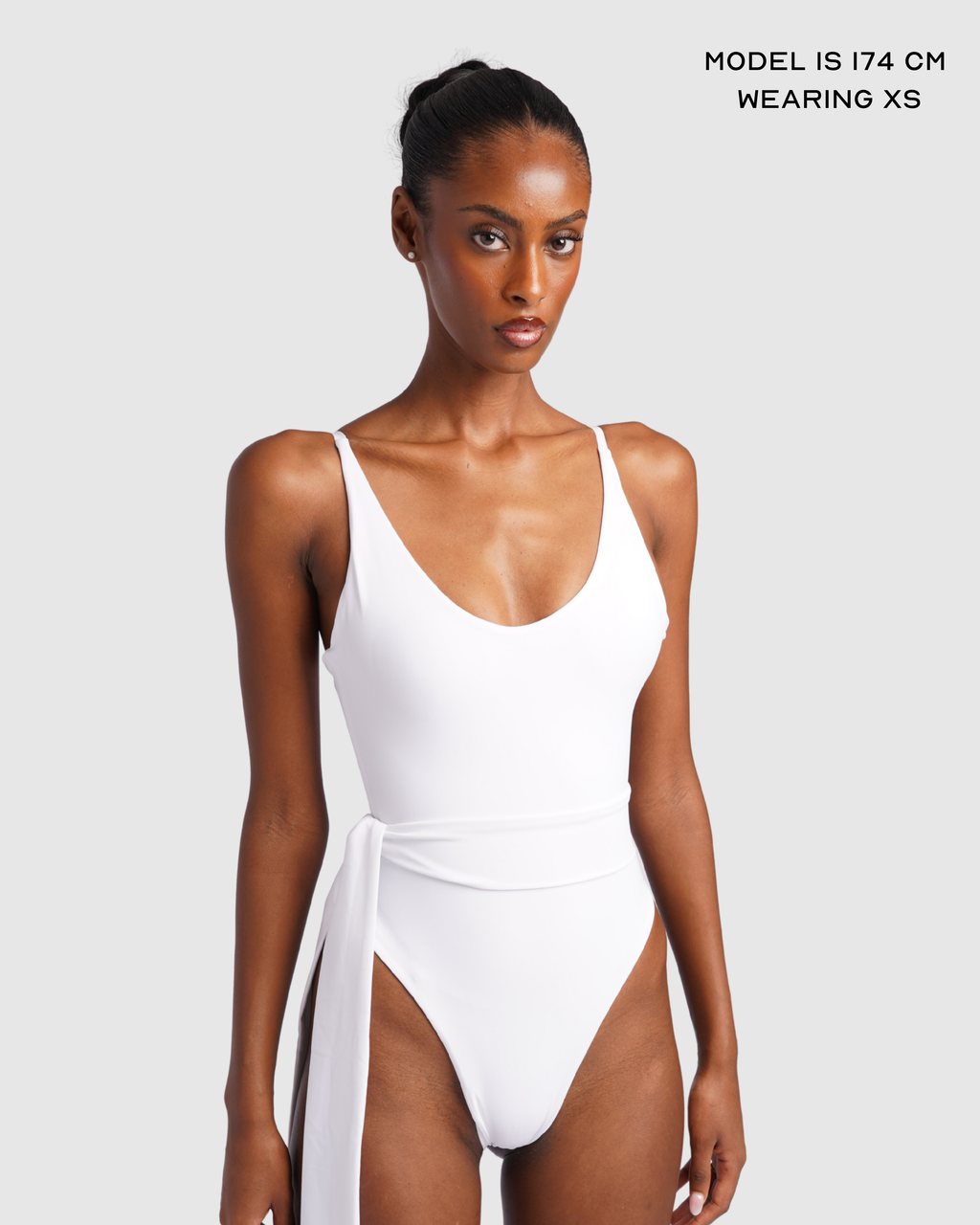 Sculpting Swimsuit - White