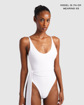 Sculpting Swimsuit - White