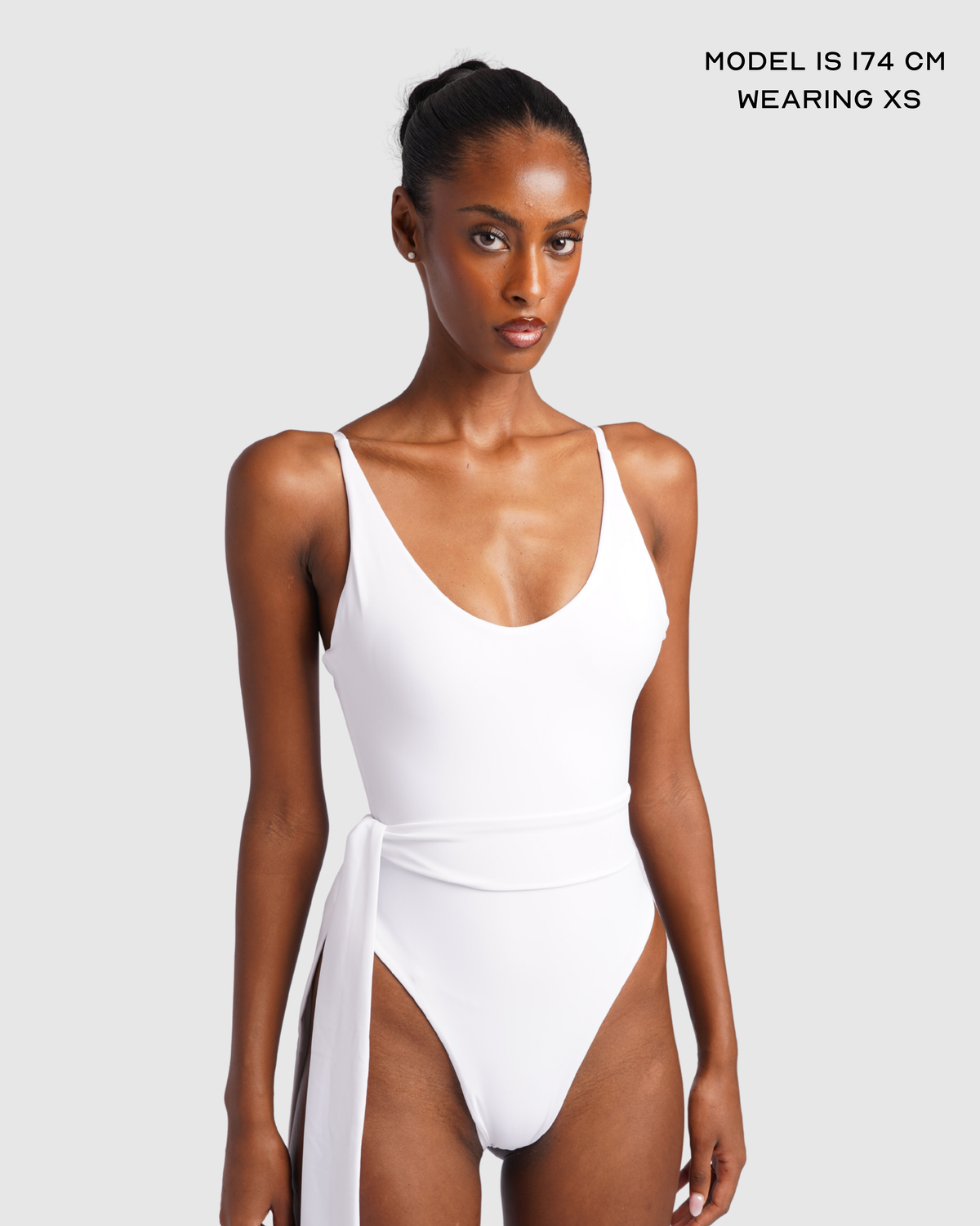 Sculpting Swimsuit - White