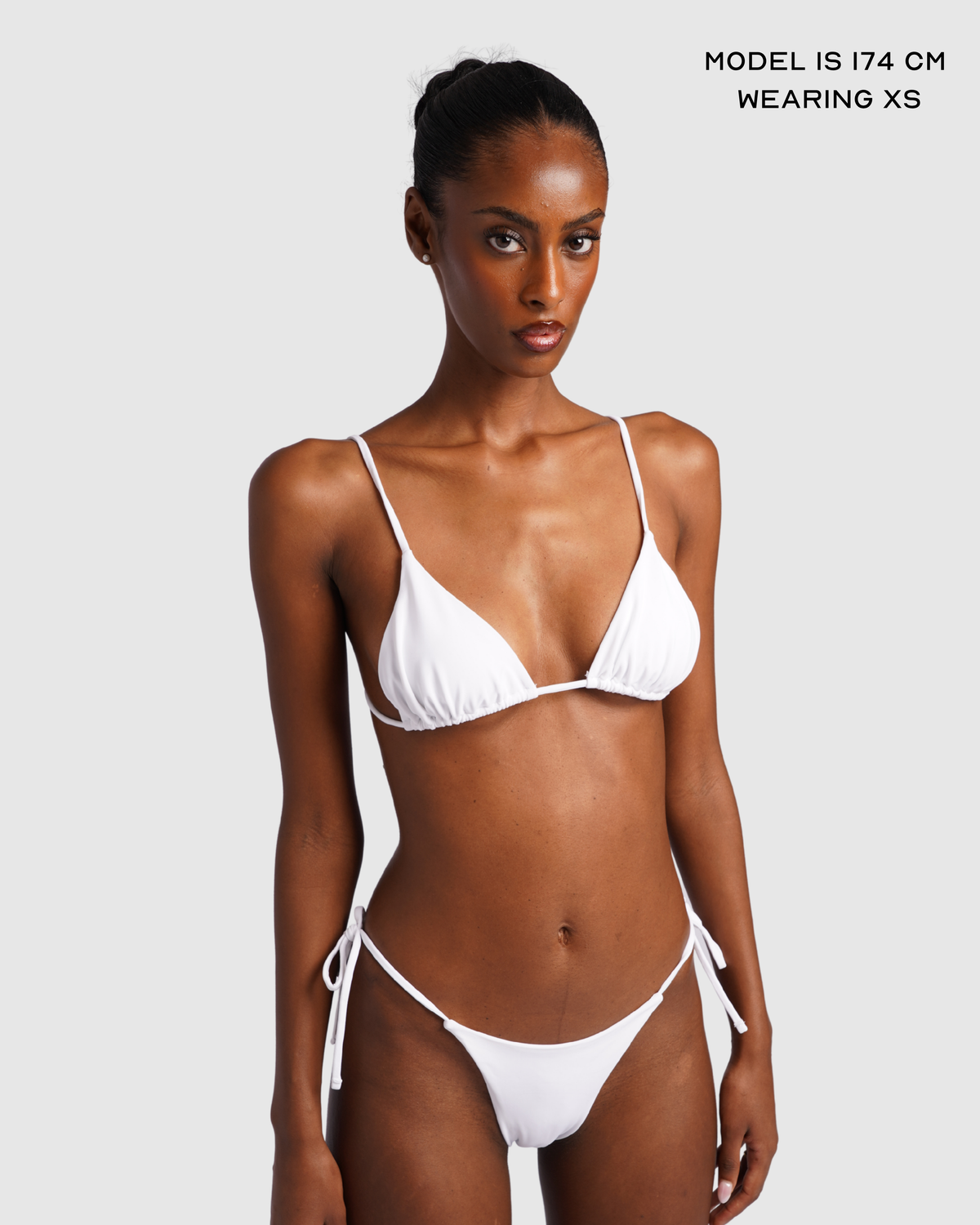 Triangle Bikini Top - White