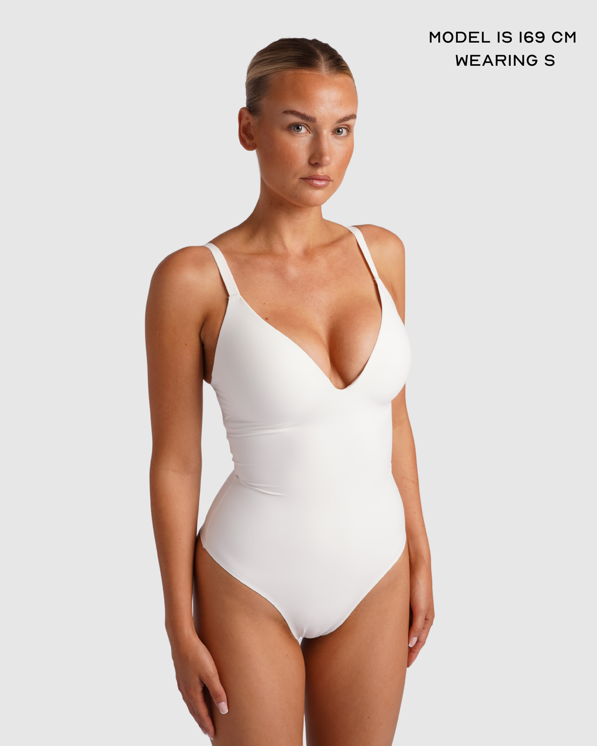 Push-Up Bodysuit - White
