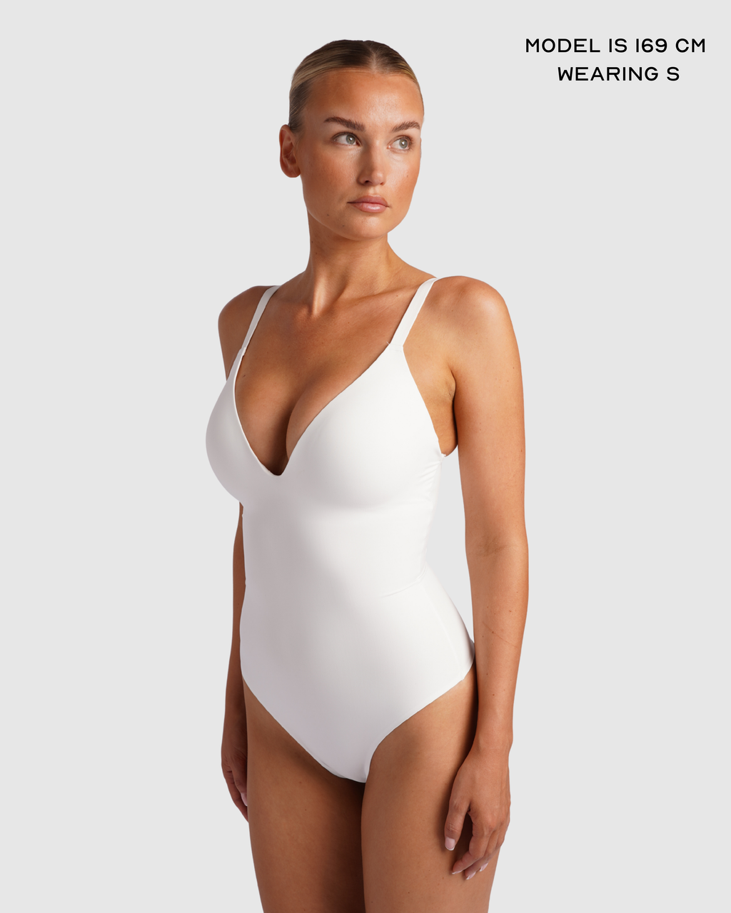 Push-Up Bodysuit - White
