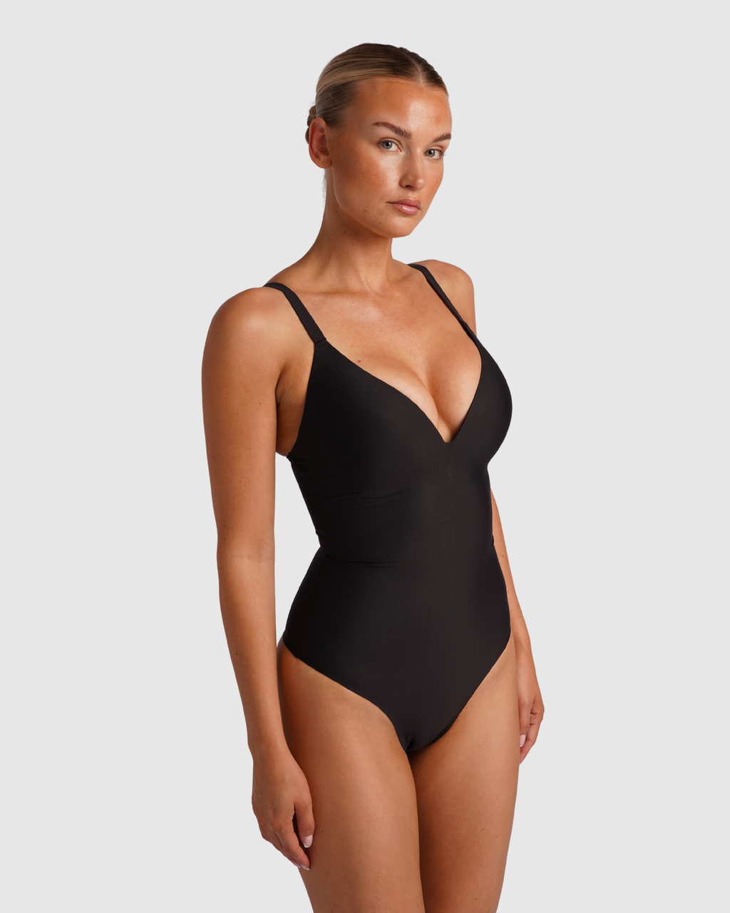 Push-Up Bodysuit - Black