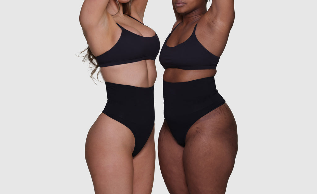 Waist Sculpting Thong - Black