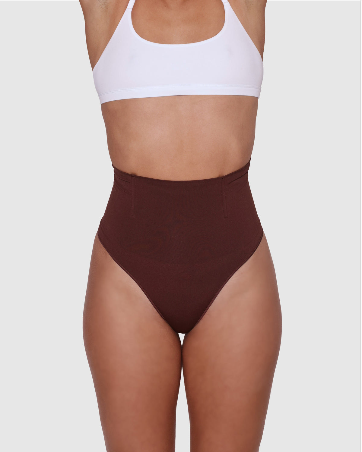 Waist Sculpting Thong - Espresso